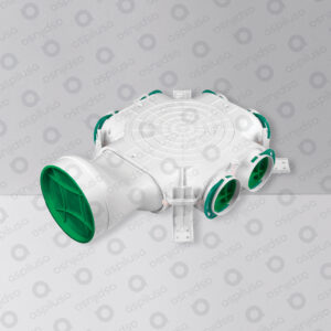 Caixa de Distribuição com ligação lateral